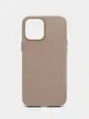Песочный хаки чехол Leather Case, для IPhone 12/ 12 Pro/ 12 Pro Max, под кожу