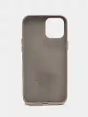 Песочный хаки чехол Leather Case, для IPhone 12/ 12 Pro/ 12 Pro Max, под кожу