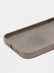 Песочный хаки чехол Leather Case, для IPhone 12/ 12 Pro/ 12 Pro Max, под кожу