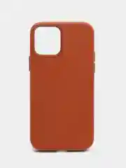 Терракотовый чехол Leather Case, для IPhone 12/ 12 Pro/ 12 Pro Max, под кожу