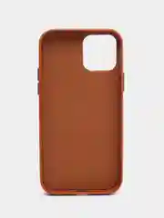 Терракотовый чехол Leather Case, для IPhone 12/ 12 Pro/ 12 Pro Max, под кожу