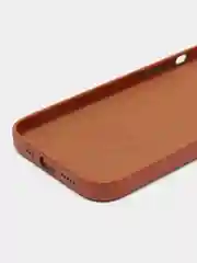 Терракотовый чехол Leather Case, для IPhone 12/ 12 Pro/ 12 Pro Max, под кожу
