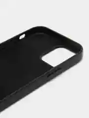 Черный чехол Leather Case, для IPhone 12/ 12 Pro/ 12 Pro Max, под кожу