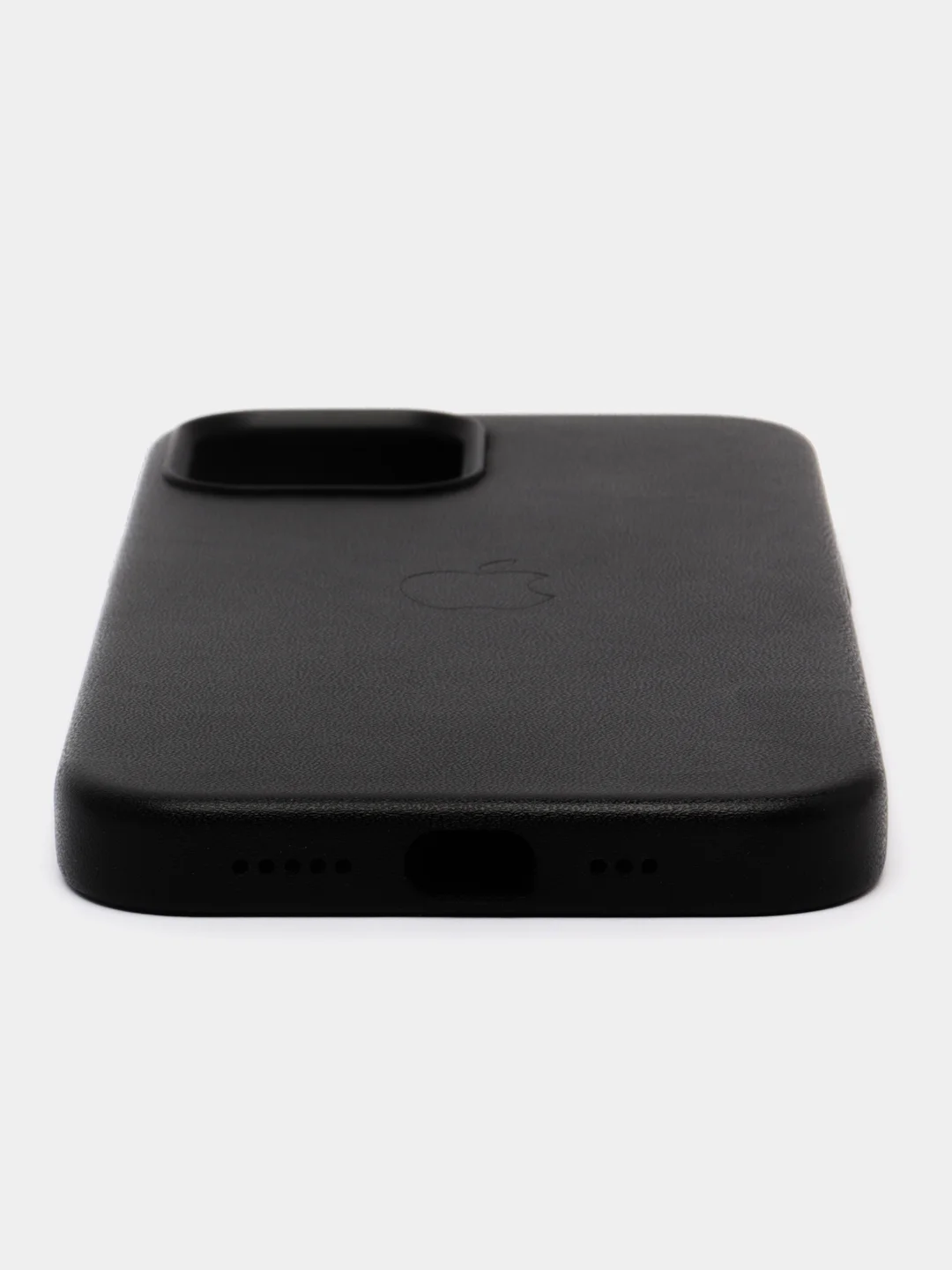 Черный чехол Leather Case, для IPhone 12/ 12 Pro/ 12 Pro Max, под кожу