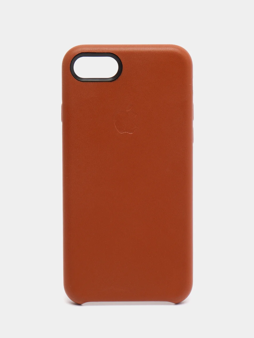 Терракотовый чехол Leather Case, для IPhone 7/ 8/ SE 2020/ 7 Plus/ 8 Plus, под кожу