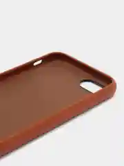 Терракотовый чехол Leather Case, для IPhone 7/ 8/ SE 2020/ 7 Plus/ 8 Plus, под кожу