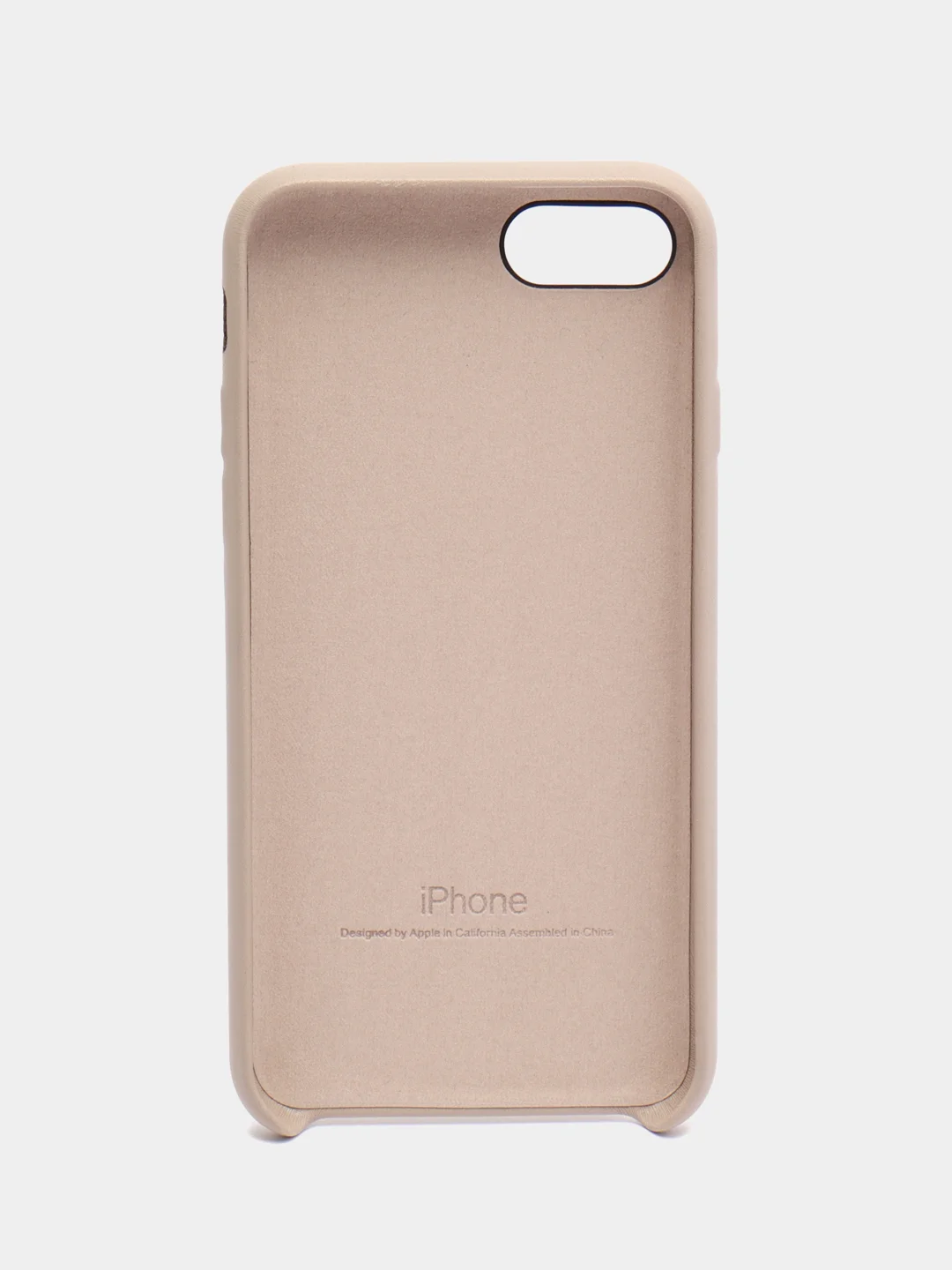 Песочный хаки чехол Leather Case, для IPhone 7/ 8/ SE 2020/ 7 Plus/ 8 Plus, под кожу