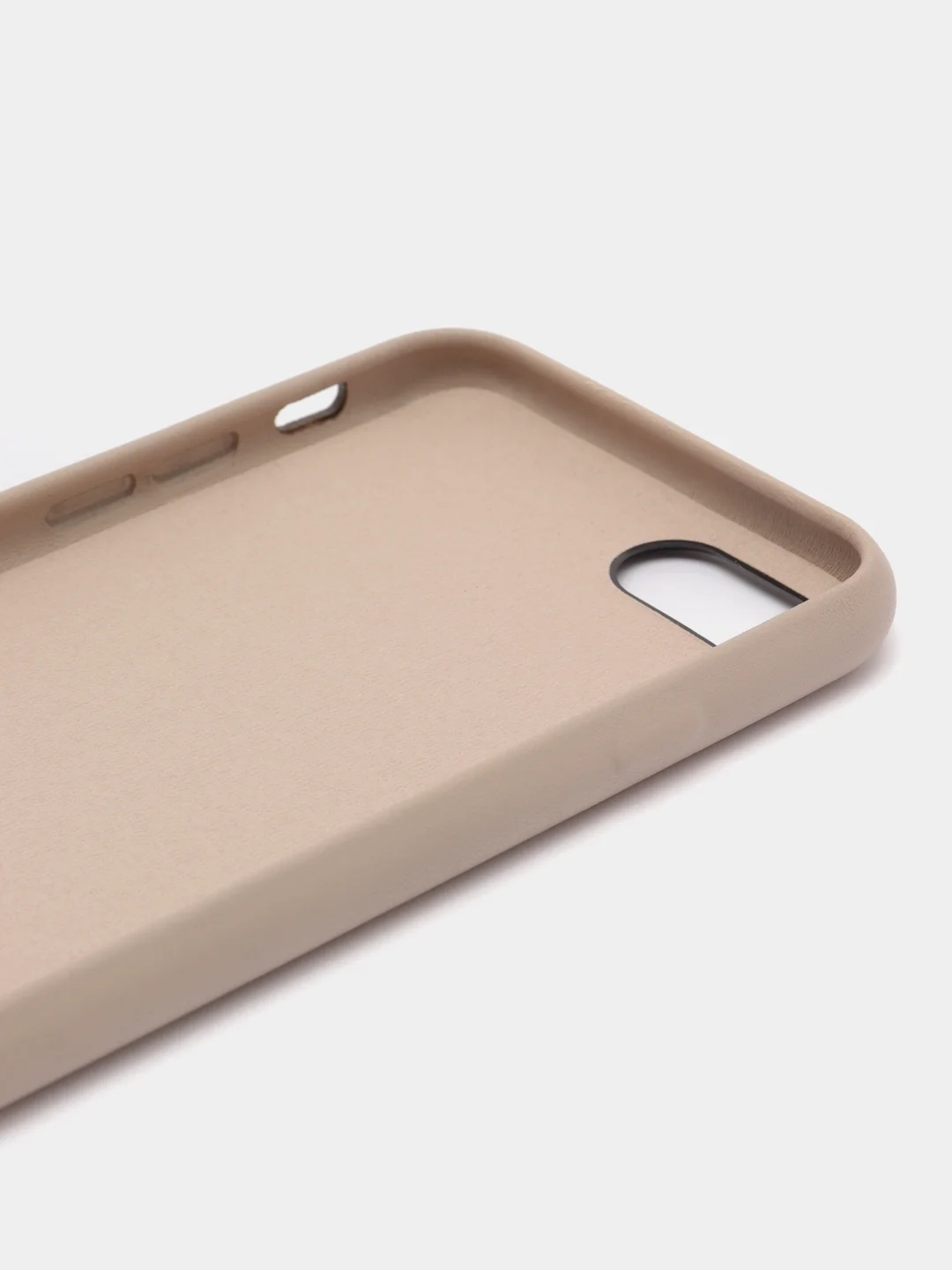 Песочный хаки чехол Leather Case, для IPhone 7/ 8/ SE 2020/ 7 Plus/ 8 Plus, под кожу