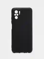 Чехол Xiaomi Redmi Note 10 / Redmi Note 10S / Poco M5s черный силиконовый Редми Нот Поко