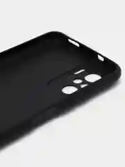 Чехол Xiaomi Redmi Note 10 / Redmi Note 10S / Poco M5s черный силиконовый Редми Нот Поко