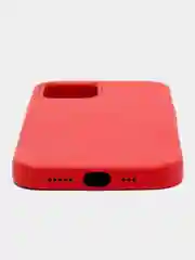 Красный чехол Leather Case, для IPhone 12/ 12 Pro/ 12 Pro Max, под кожу