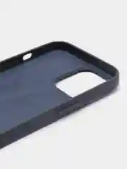 Синий меланж чехол Leather Case, для IPhone 12/ 12 Pro/ 12 Pro Max, под кожу