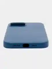 Синий чехол Leather Case, для IPhone 12/ 12 Pro/ 12 Pro Max, под кожу