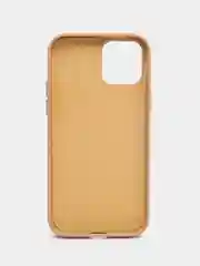 Горчичный чехол Leather Case, для IPhone 12/ 12 Pro/ 12 Pro Max, под кожу