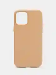 Горчичный чехол Leather Case, для IPhone 12/ 12 Pro/ 12 Pro Max, под кожу