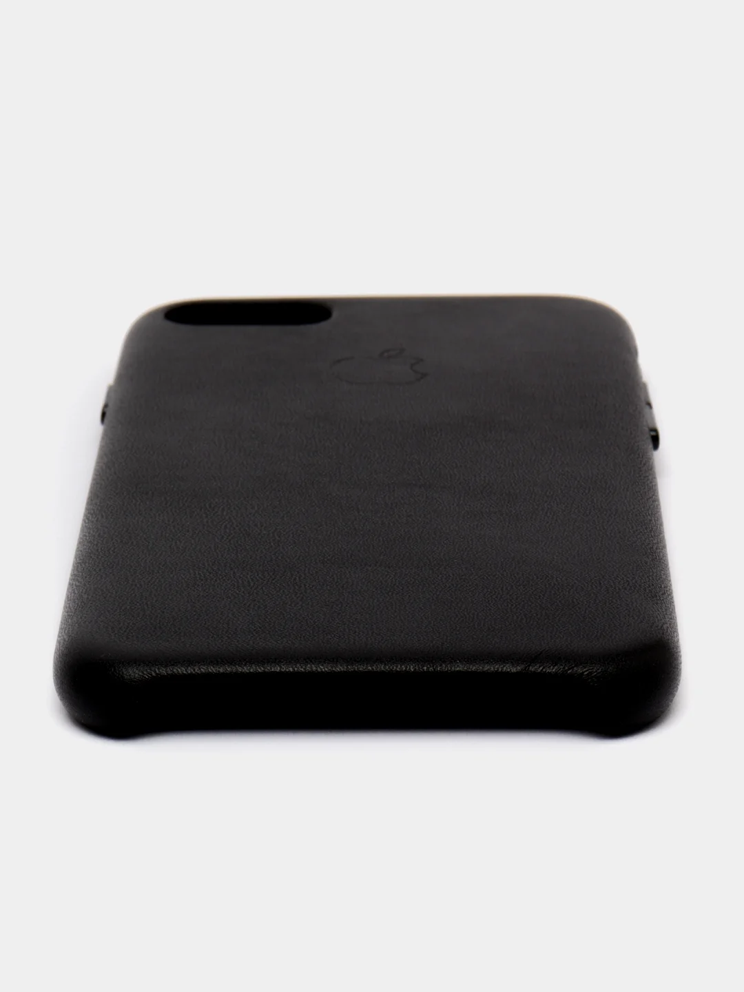 Черный чехол Leather Case, для IPhone 7/ 8/ SE 2020/ 7 Plus/ 8 Plus, под кожу