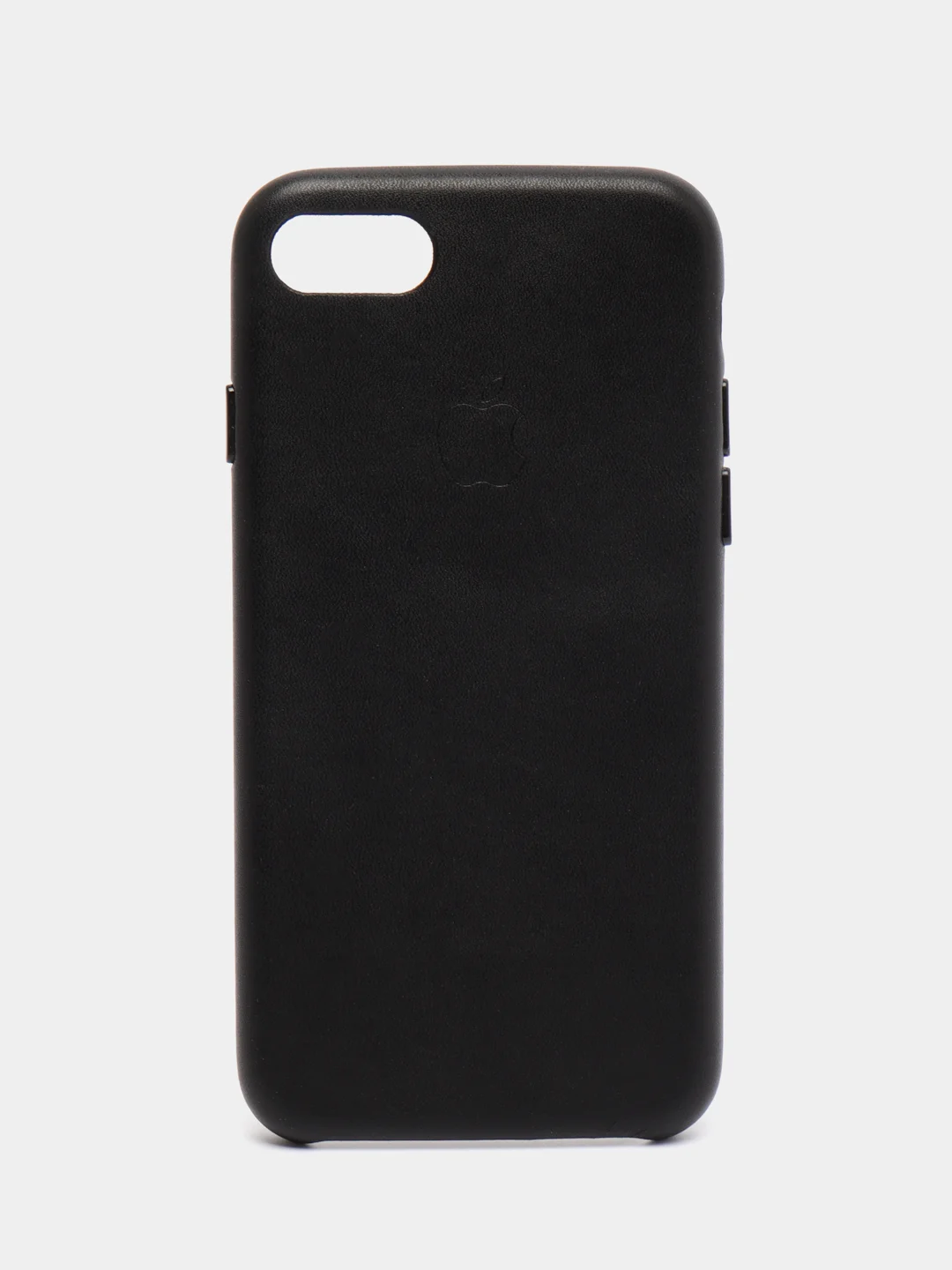 Черный чехол Leather Case, для IPhone 7/ 8/ SE 2020/ 7 Plus/ 8 Plus, под кожу