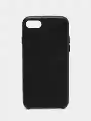 Черный чехол Leather Case, для IPhone 7/ 8/ SE 2020/ 7 Plus/ 8 Plus, под кожу