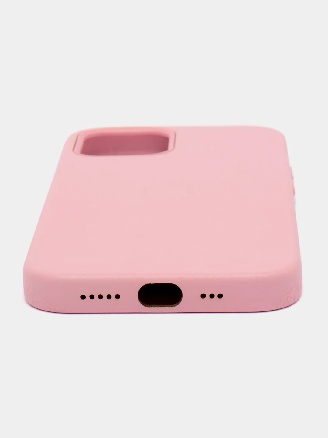 Розовый чехол Leather Case, для IPhone 12/ 12 Pro/ 12 Pro Max, под кожу
