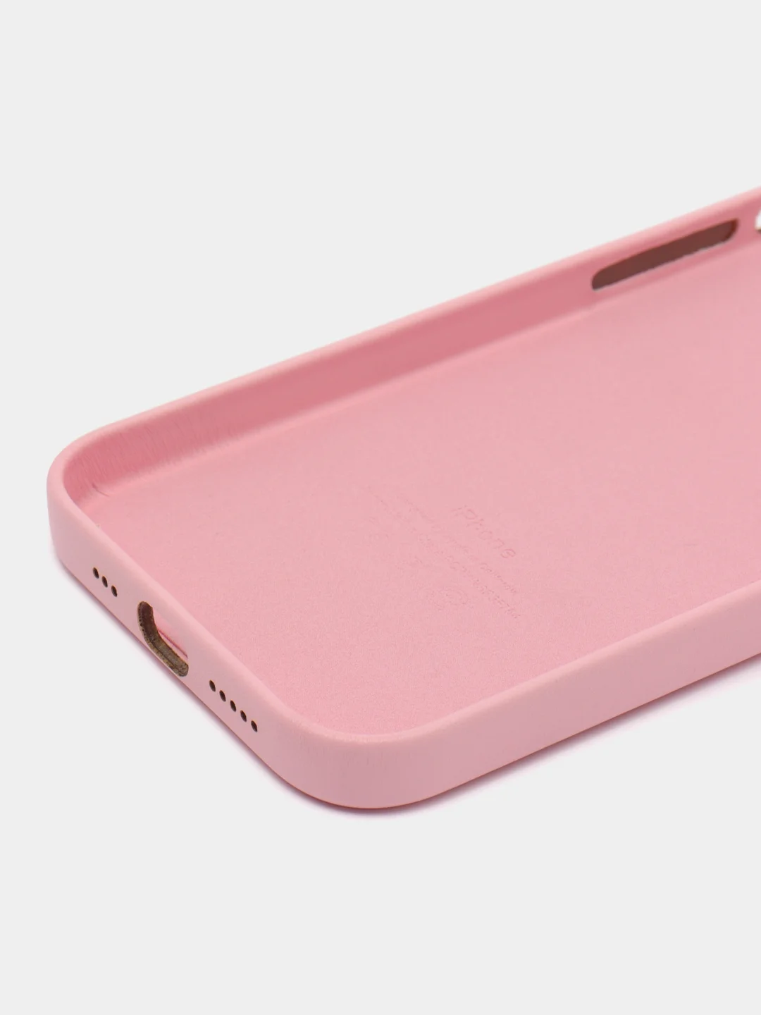 Розовый чехол Leather Case, для IPhone 12/ 12 Pro/ 12 Pro Max, под кожу
