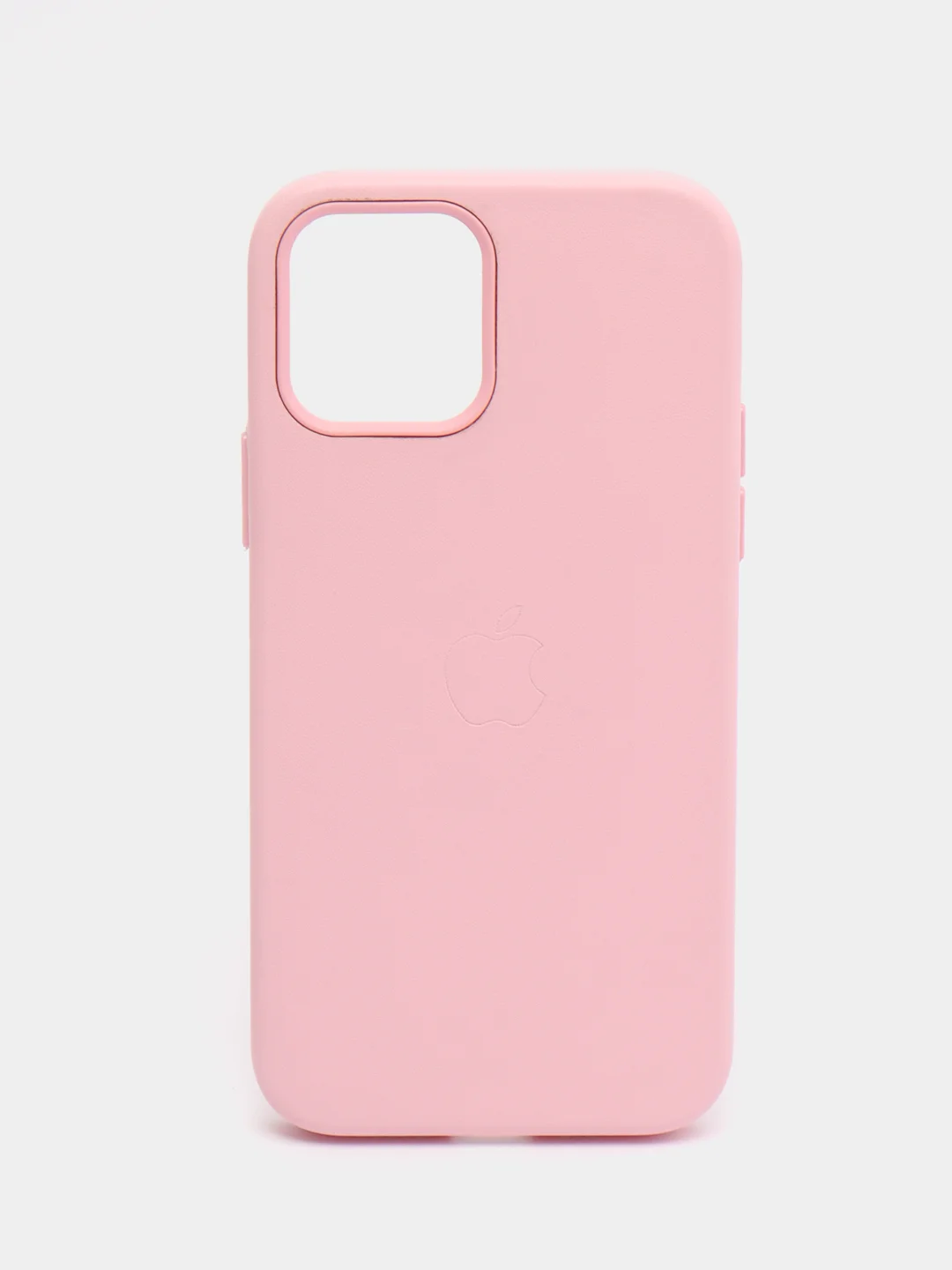 Розовый чехол Leather Case, для IPhone 12/ 12 Pro/ 12 Pro Max, под кожу