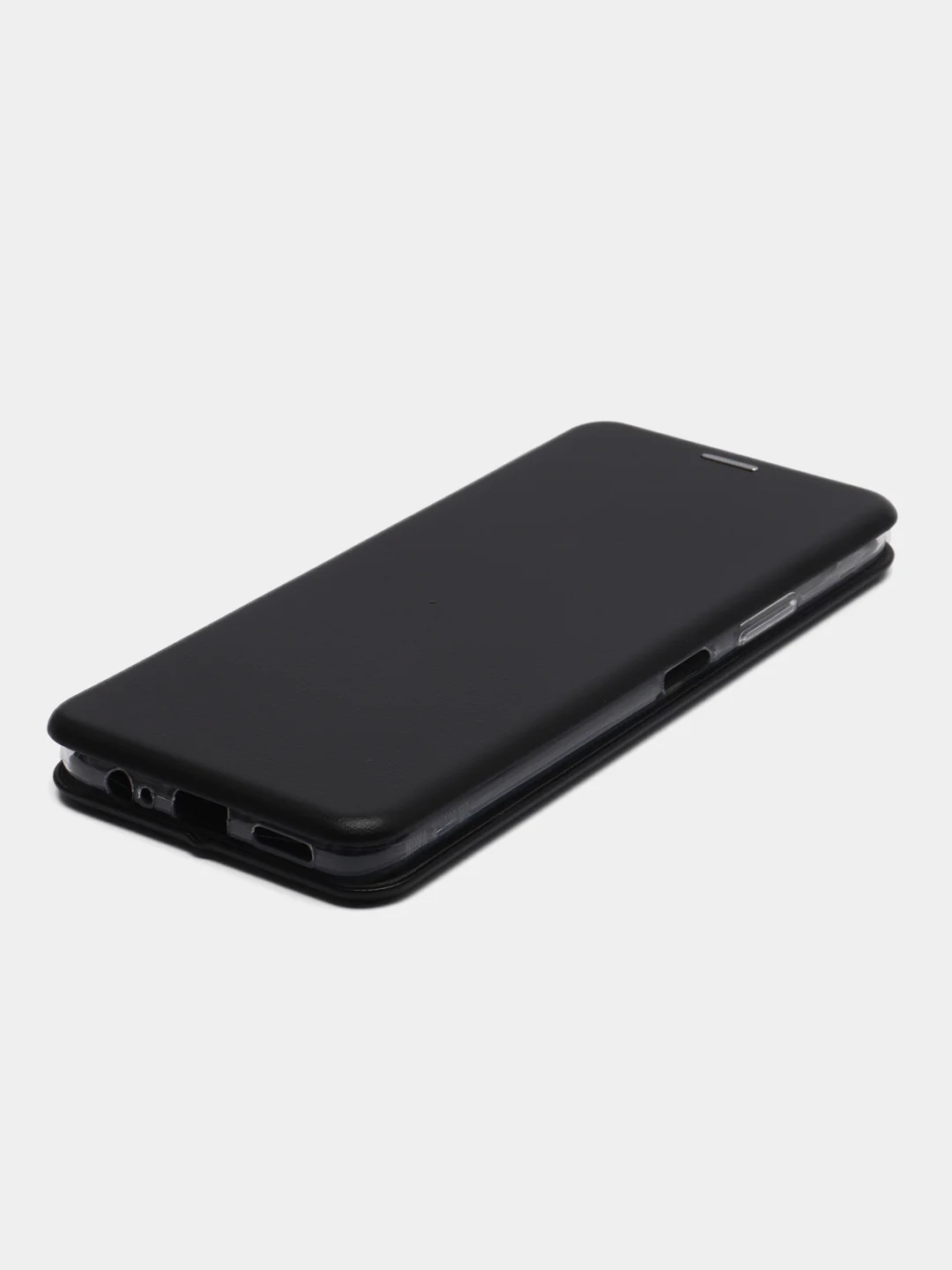 Черный чехол-книжка для Huawei Nova Y71 /Y70 / Y70 Plus (Хуавей Нова у70 / у70 Плюс)