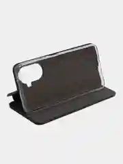 Черный чехол-книжка для Huawei Nova Y71 /Y70 / Y70 Plus (Хуавей Нова у70 / у70 Плюс)
