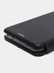 Черный чехол-книжка для Huawei Nova Y71 /Y70 / Y70 Plus (Хуавей Нова у70 / у70 Плюс)