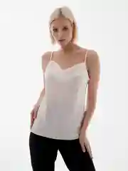Женский топ атласный, бельевого типа, база
