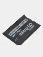 Адаптер переходник MicroSD карты памяти для Memory Stick Pro Duo PSP