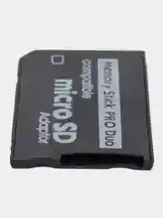 Адаптер переходник MicroSD карты памяти для Memory Stick Pro Duo PSP