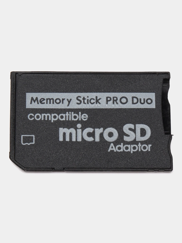 Адаптер переходник MicroSD карты памяти для Memory Stick Pro Duo PSP