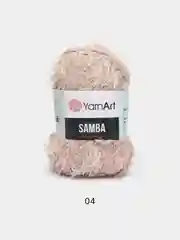 Бежевый пряжа травка YarnArt Samba, 150 м, 100 г, полиэстер