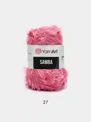 Конфетный пряжа травка YarnArt Samba, 150 м, 100 г, полиэстер