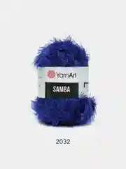 Лазурный пряжа травка YarnArt Samba, 150 м, 100 г, полиэстер