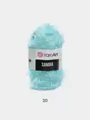 Небесно-голубой пряжа травка YarnArt Samba, 150 м, 100 г, полиэстер