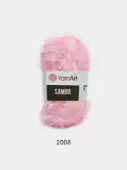 Розовый пряжа травка YarnArt Samba, 150 м, 100 г, полиэстер