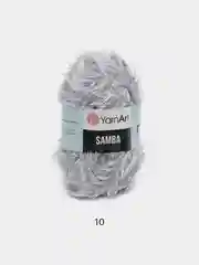 Светло-синий пряжа травка YarnArt Samba, 150 м, 100 г, полиэстер