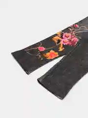 Черный лосины детские утепленные