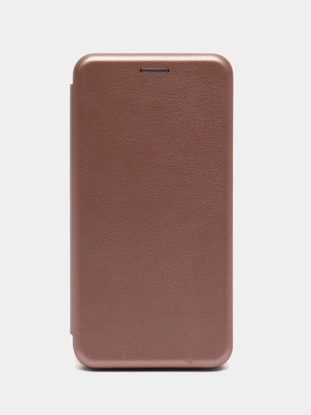 Розовый чехол-книжка на Xiaomi Redmi 5 из эко кожи, с карманом для карт