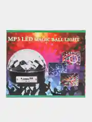 Светодиодный музыкальный диско шар, колонка Magic Ball Light, с Bluetooth