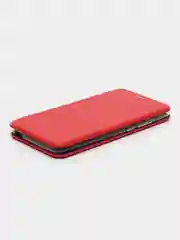 Красный чехол-книжка на Nokia 2.1, 3.1, 5.1 из экокожи, с карманом для карт