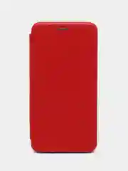 Красный чехол-книжка на Nokia 2.1, 3.1, 5.1 из экокожи, с карманом для карт