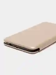 Золотой чехол-книжка на Nokia 2.1, 3.1, 5.1 из экокожи, с карманом для карт