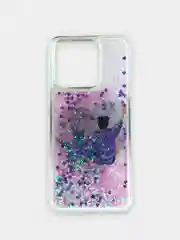 Пудровый чехол Xiaomi Redmi 9C, Redmi 9C NFC, Redmi 10A, Редми 9С переливающийся жидкий с блестками