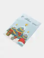 Горчичный открытки новогодние, формат А6