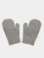 Серый варежки детские