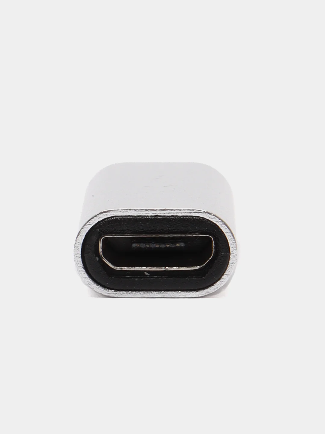 Переходник micro USB на Lightning 8-pin, с микро на лайтинг, алюминий