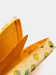 Лимонный органайзер для косметики. Косметичка, дорожная косметичка.