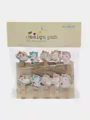 Прищепки декоративные  "Air unicorn"